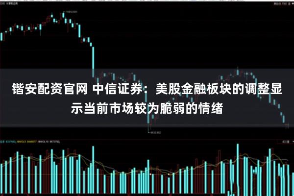 锴安配资官网 中信证券：美股金融板块的调整显示当前市场较为脆弱的情绪